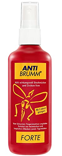 Anti Brumm Forte Pumpspray, 150 ml: Insekten-Repellent für effektiven Schutz gegen Mücken und Zecken, Mückenspray mit...
