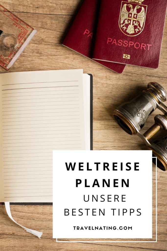 Weltreise planen - Pinterest Pin