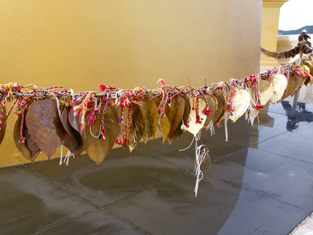 Armbänder in der Khao Hua Jook Pagoda
