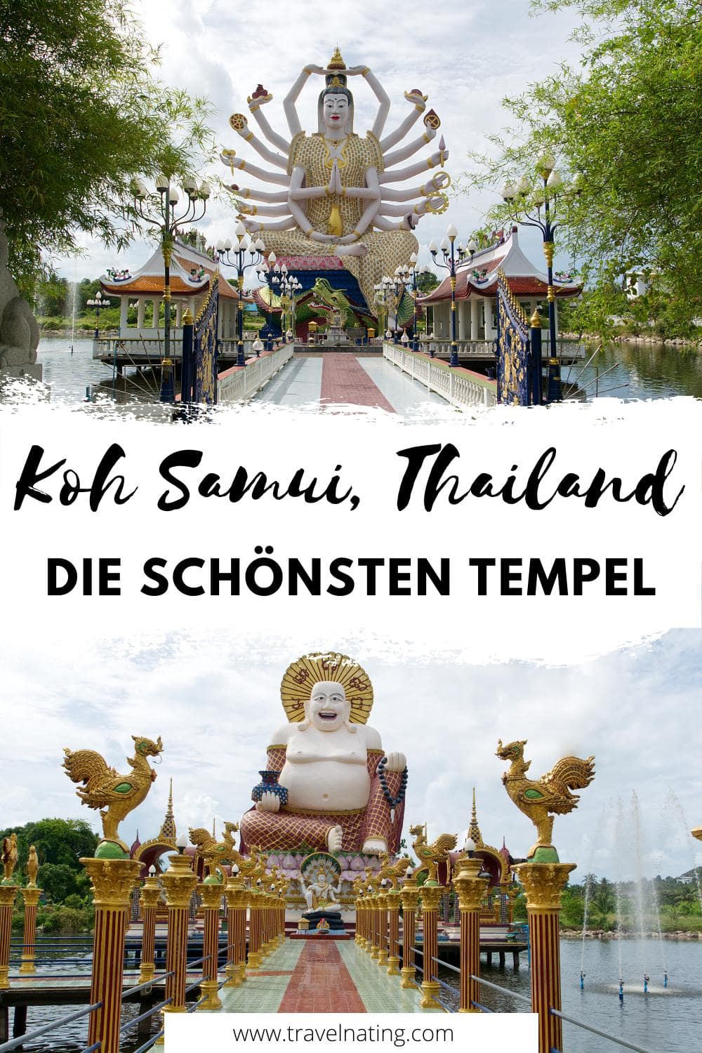 Koh-Samui-Tempel-Sehenswürdigkeiten Koh Samui - die schönsten Tempel | Pinterest Pin
