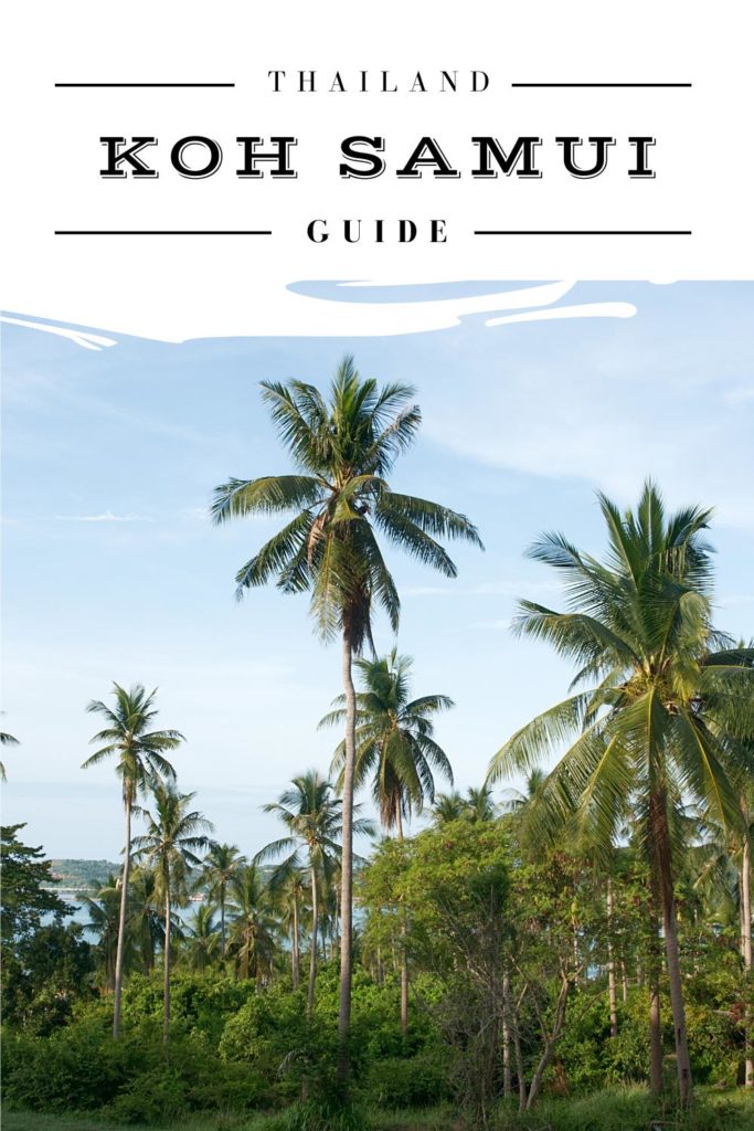 Koh Samui Reise Guide - Pinterest Pin