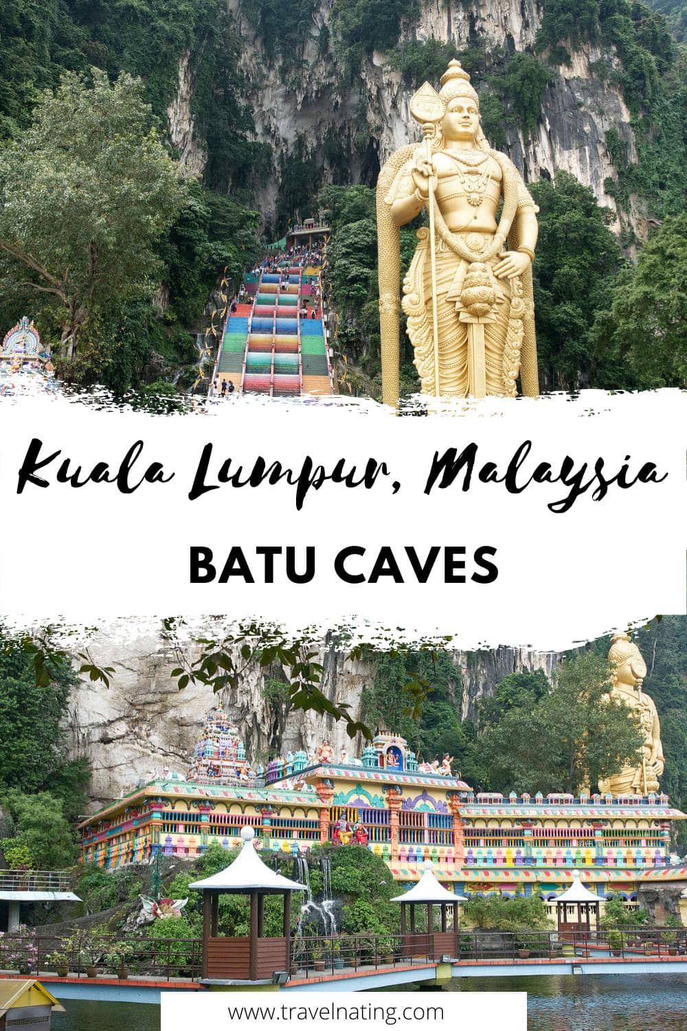 Batu-Caves-Kuala-Lumpur-Reisetipps Batu Caves, Pinterest Pin