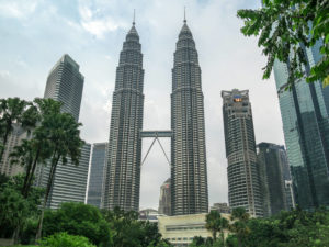 Petronas Twin Towers in Kuala Lumpur