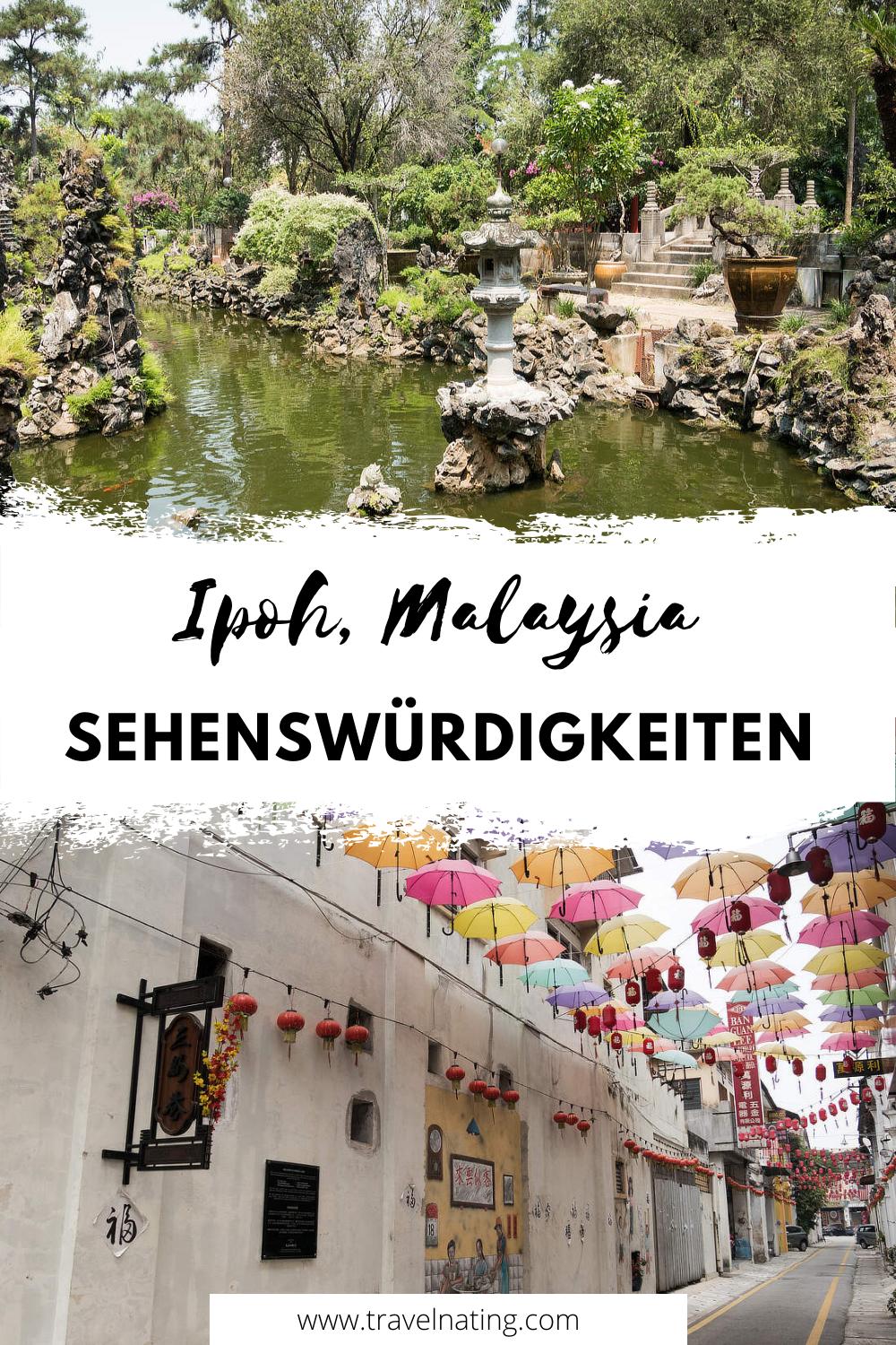 Sehenswürdigkeiten Ipoh - Pinterest Pin