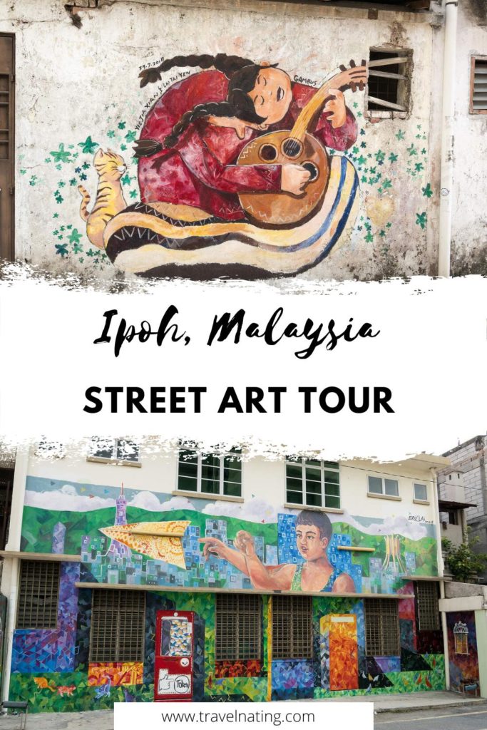 Street Art in Ipoh - Pinterest Pin