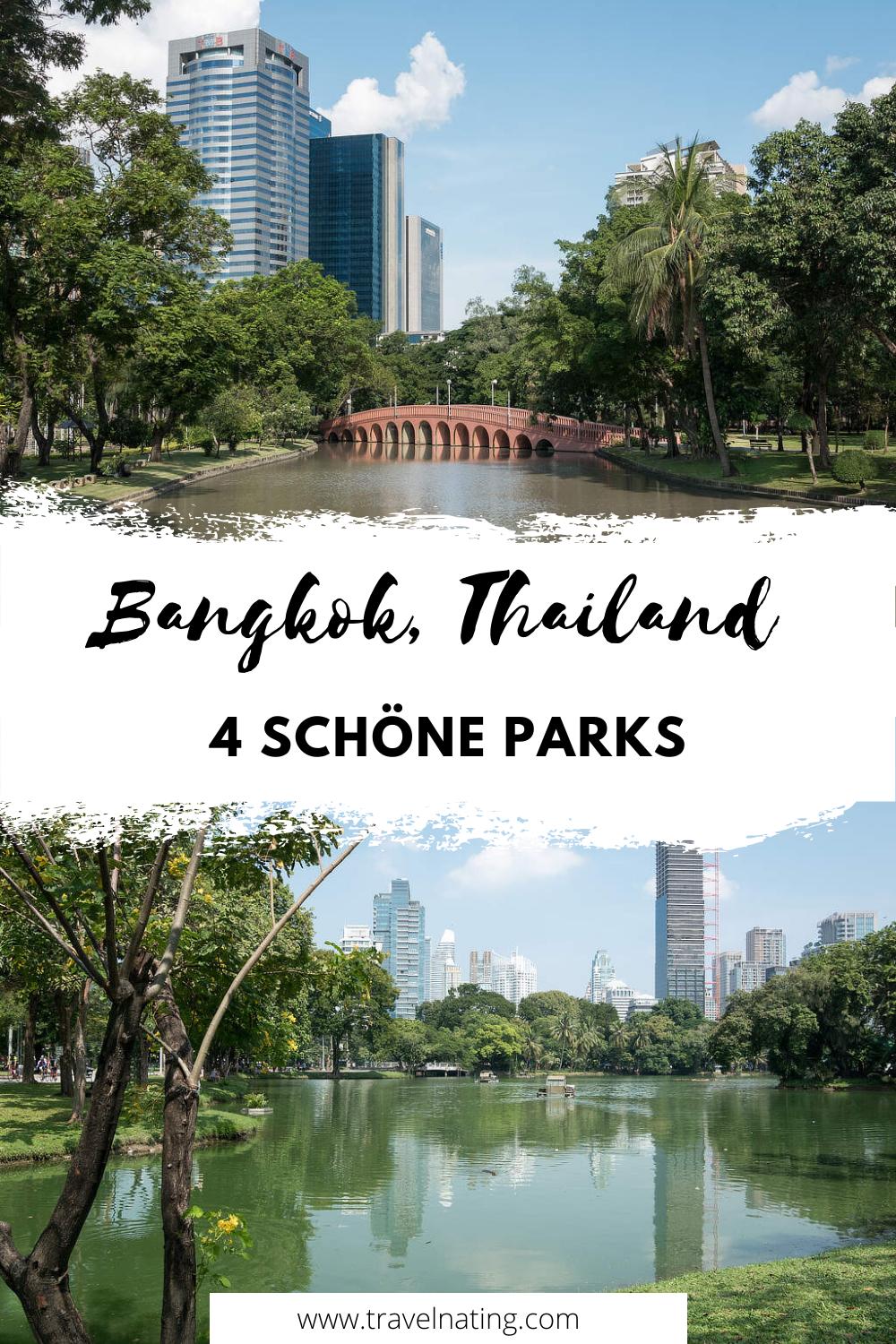 Bangkok Parks - Pinterest Pin