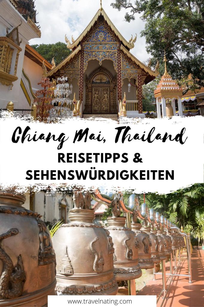 Chiang Mai Reisetipps und Sehenswürdigkeiten - Pinterest Pin