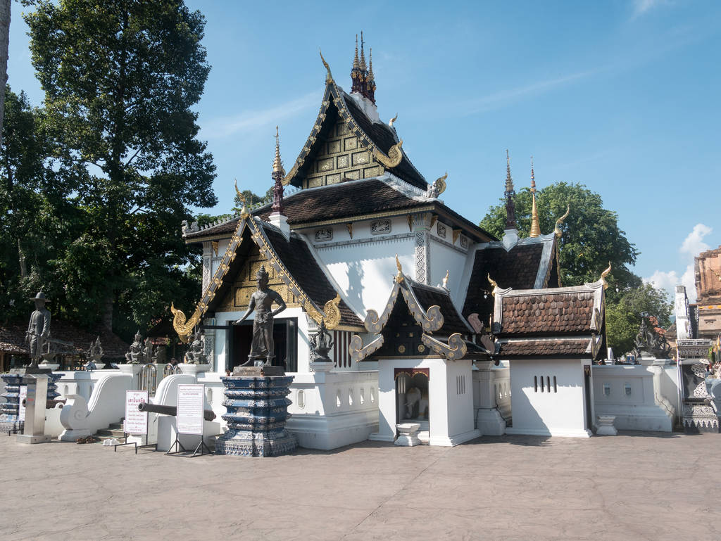Gebäude im Wat Chedi Luang