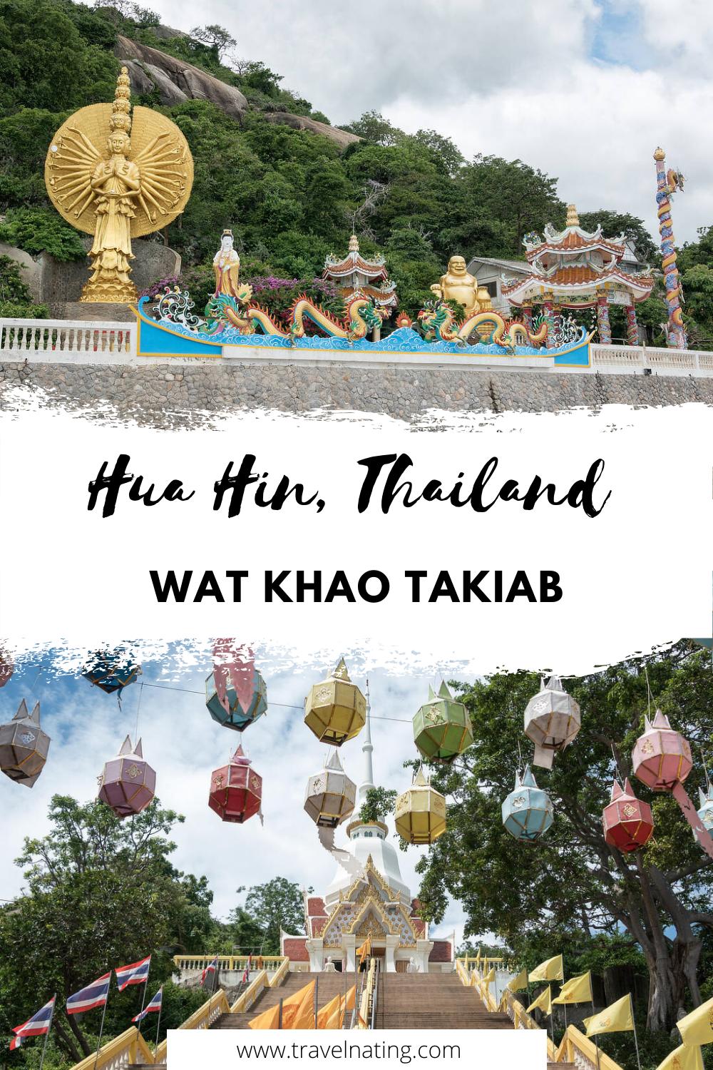 Wat Khao Takiab - Pinterest Pin