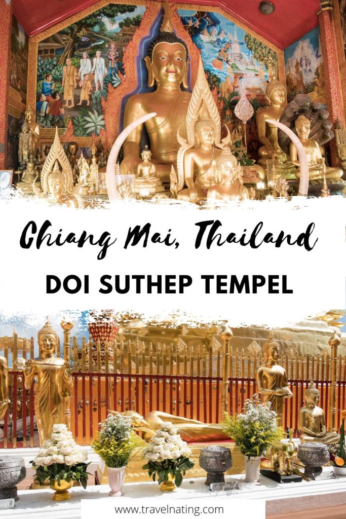 Wat Phra That Doi Suthep Tempel - Pinterest Pin
