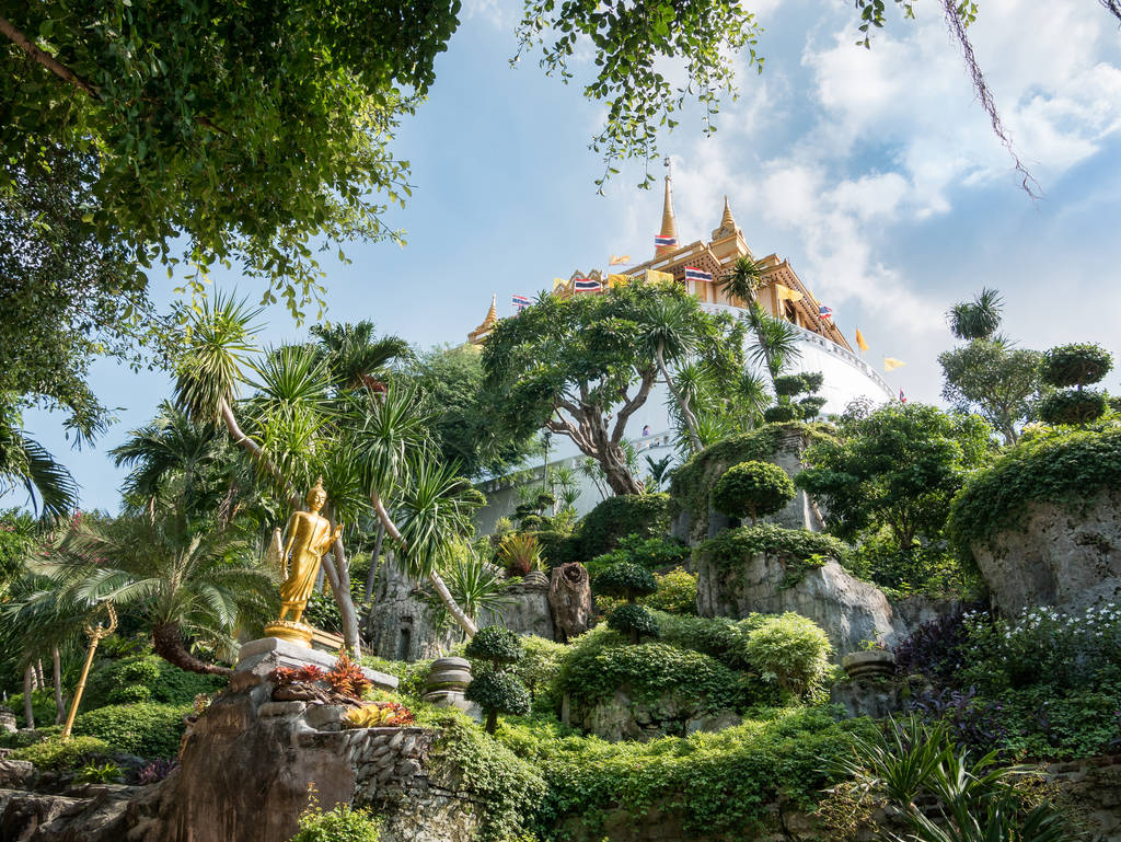 Wat Saket Golden Mount Bangkok Thailand