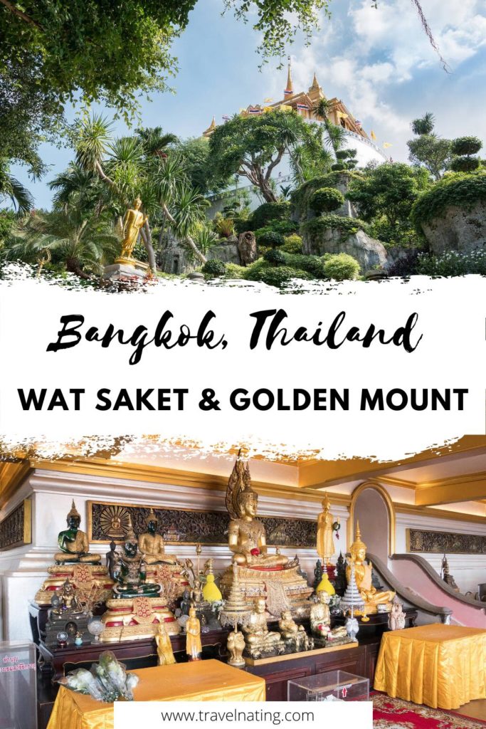 Wat Saket GOlden Mount Bangkok - Pinterest Pin