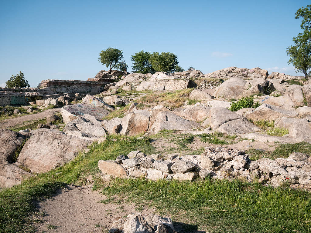 Nebet Tepe Plovdiv - Überreste