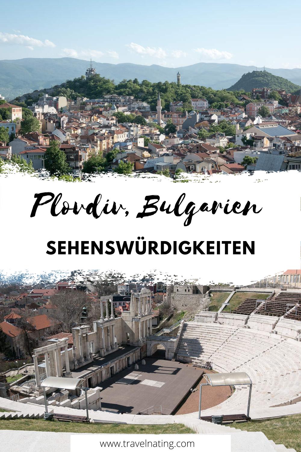 10+ Sehenswürdigkeiten in Plovdiv - Pinterest Pin