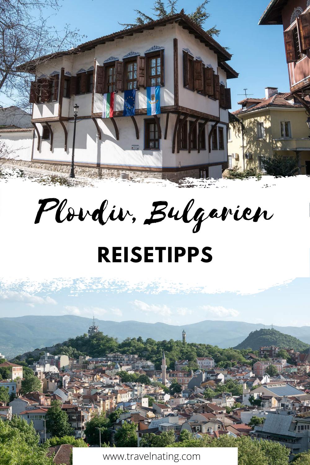 Plovdiv Reisetipps - Pinterest Pin