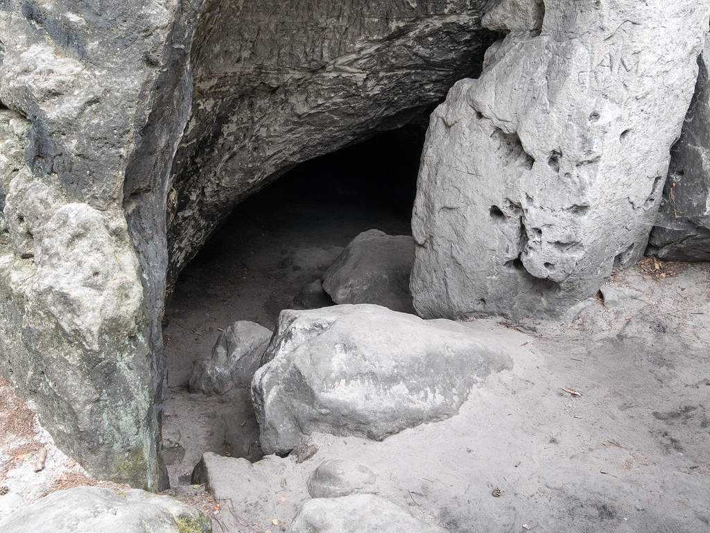 Eingang Hampelhöhle