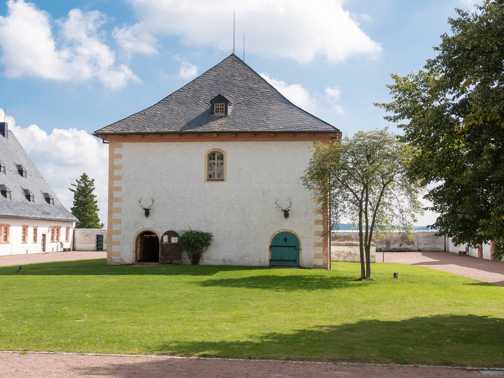 Brunnenhaus im Schloss Augustusburg