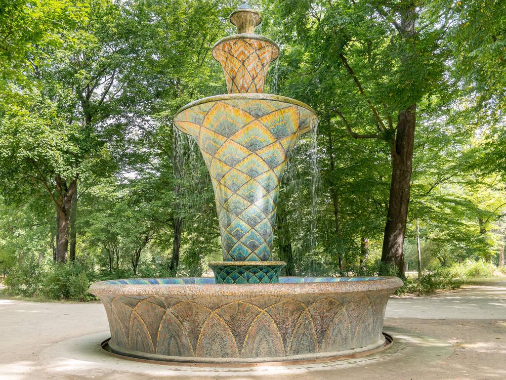 Mosaikbrunnen im Großen Garten