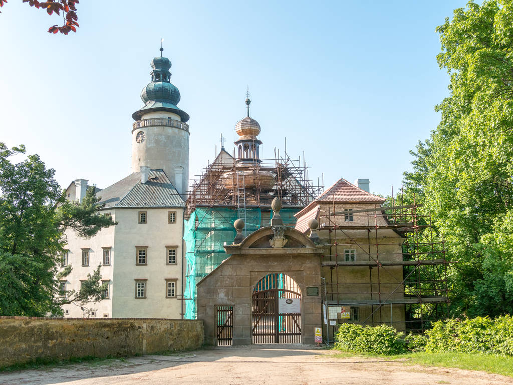 Blick auf Schloss Lemberk